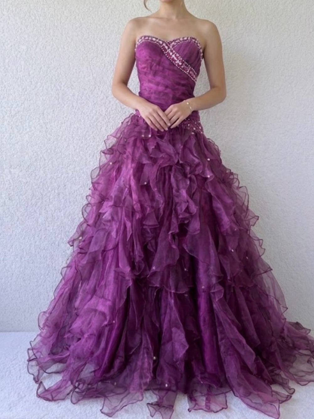 Purple gown size 14